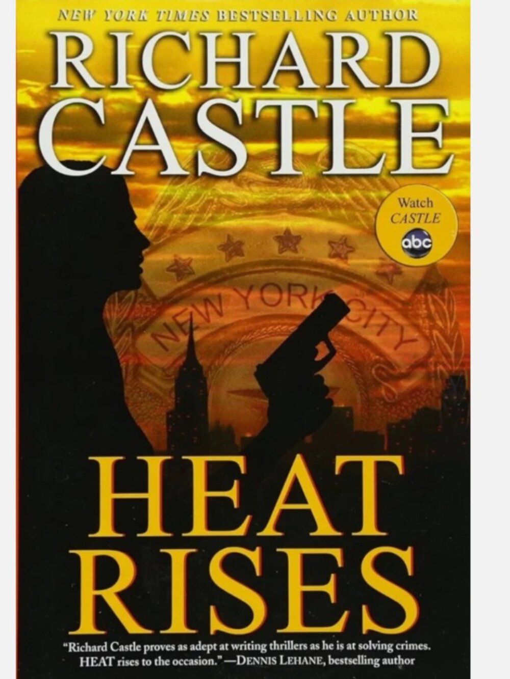 5/$15 Book Heat Rises Richard Castle Nikki Heat 3 Mystery Detective TV Series PB